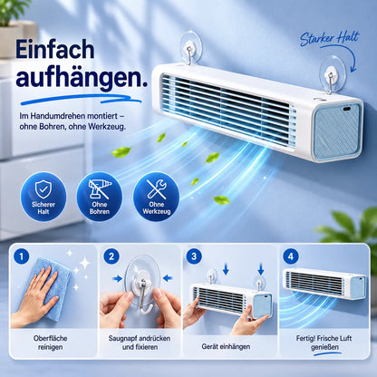 FrischLuft Pro -  Tragbarer Klimakühler ohne Installation